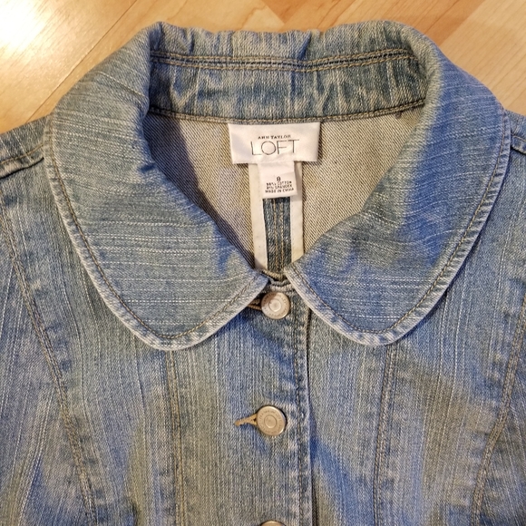 Anne Taylor LOFT Denim Blazer - Picture 4 of 7